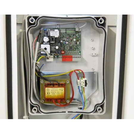 PA68 Schranke, 24VDC, mit Steuerung und integrierten Funkempfnger bi.linked, mit Encoder