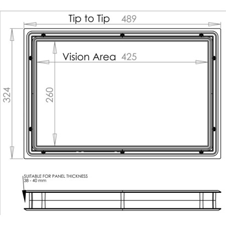 Fenster, rechteckig, Holzmaserung, RES, Sektion, Schraubverbindung, wei, Transparent