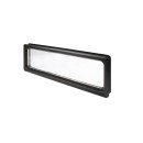 Fenster, rechteckig, Kunststoff, 610 x203 mm, Sektion...