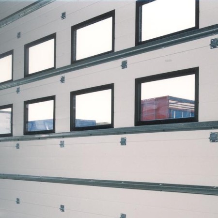 Fenster, rechteckig, Kunststoff, 680 x373 mm, Sektion 40-45 mm, Acrylat, Klikverbindung