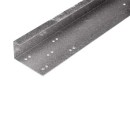 Endkassetten, verzinkt, Lochmuster, Sektion 40 mm/ 500 mm