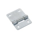 Mittenscharnier, 10mm erh�ht, Epco, Edelstahl, B=60mm