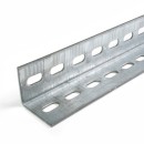 Winkelprofil, perforiert, 50x50x3,0 mm, L = 3000 mm,...