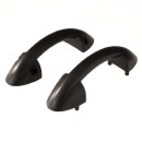 Handgriff, Kunststoff, schwarz, Sektion 40-42 mm