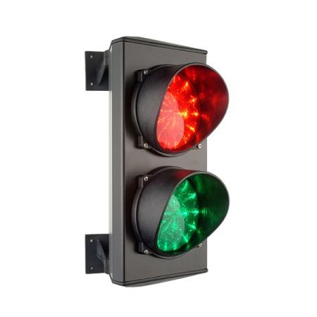 Ampel, grün/rot, Doppelt, LED, 24Vdc