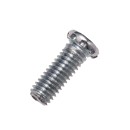 Schlossschrauben, verzinkt, M6x16 mm, Flachkopf