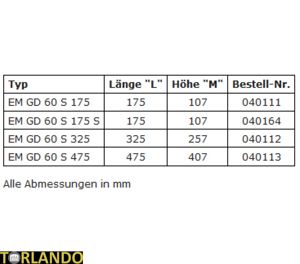 Elektromagnet EM GD 60 S 175 oT, 700N, 24VDC, LE 07016, 148,75 €